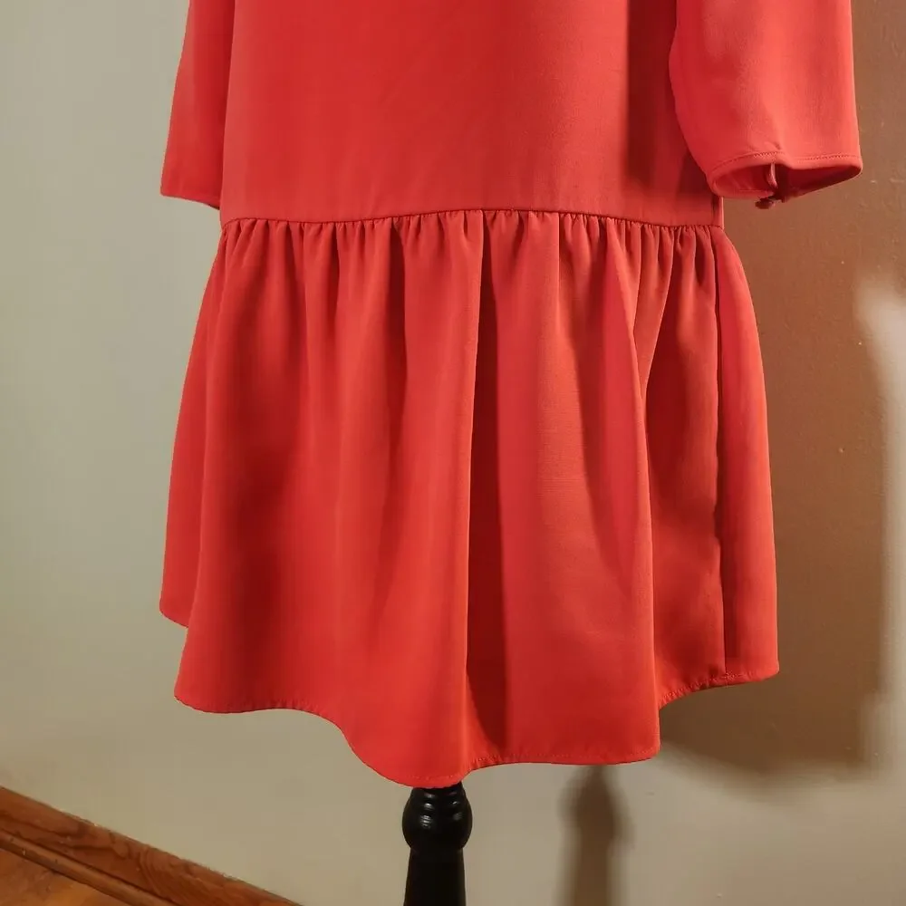 J.CREW Pink Drop Waist Dress, Size 4